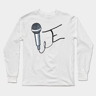 Triadic Entertainment Mic Logo Long Sleeve T-Shirt